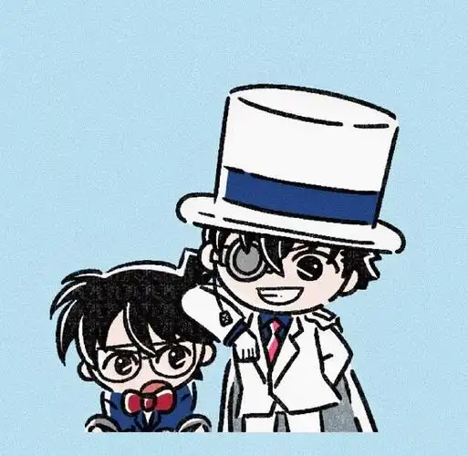 【自修】#名侦探柯南#涂鸦风 q版头像  (请勿商用,拿图点个赞&吱一声