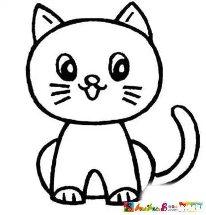 猫猫简笔画视频教程
