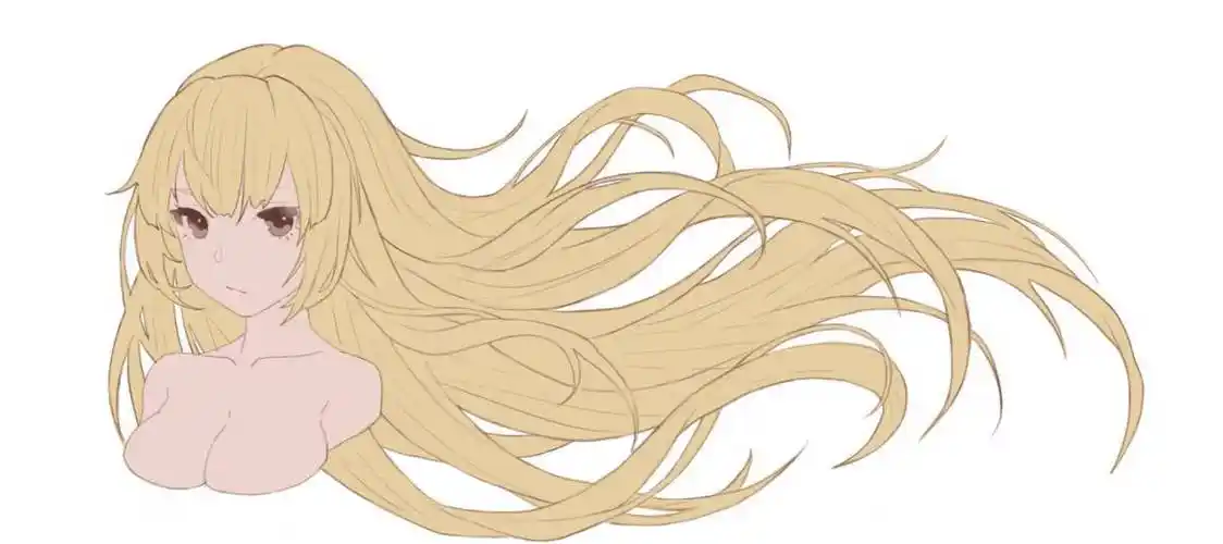 不会画动漫人物头发?看这里,手把手教你头发画法技巧!