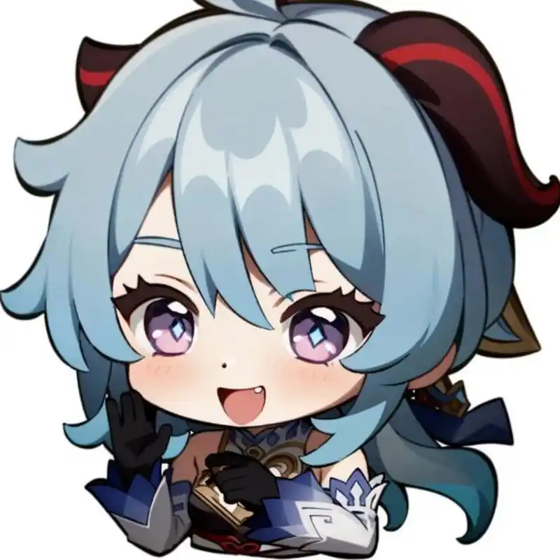 原神q版头像37:甘雨