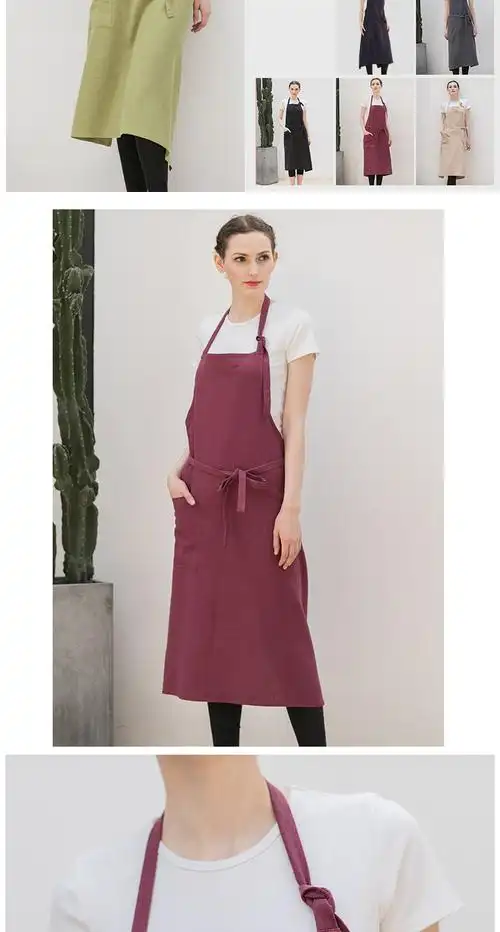 雅超品牌 十多年专注于高档围裙的生产和研发 精致的绣花&选材 培育出