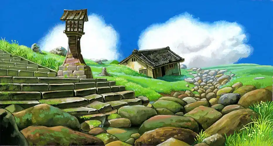 不透明水彩 |《千与千寻》场景