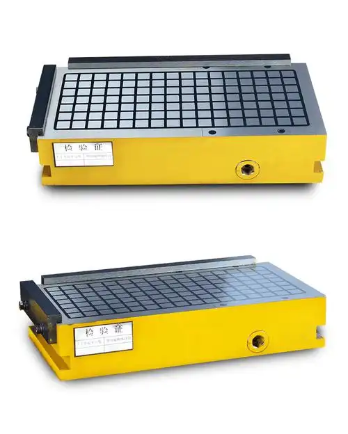 方格吸盘200*400 cnc加工中心专用超强永磁吸盘强力吸盘 18*18