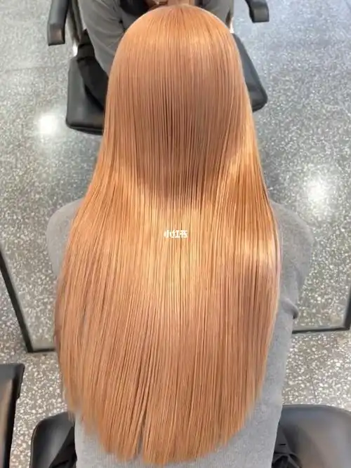 又橙又金的夏季浅色系发色香槟仙女发色