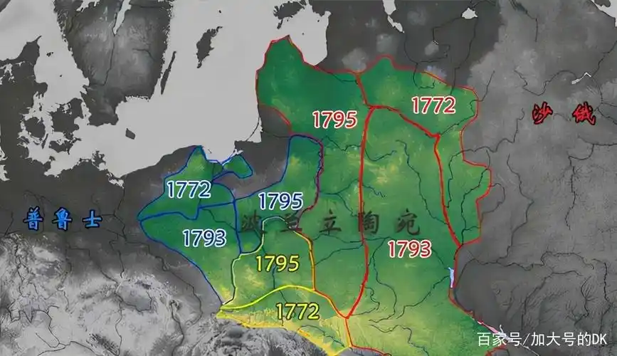 俄普奥三次瓜分波兰
