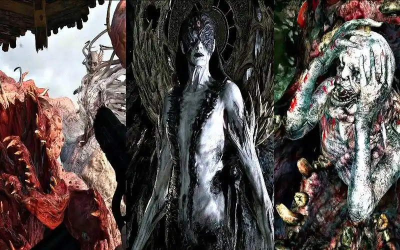 生化危机8全怪物变形