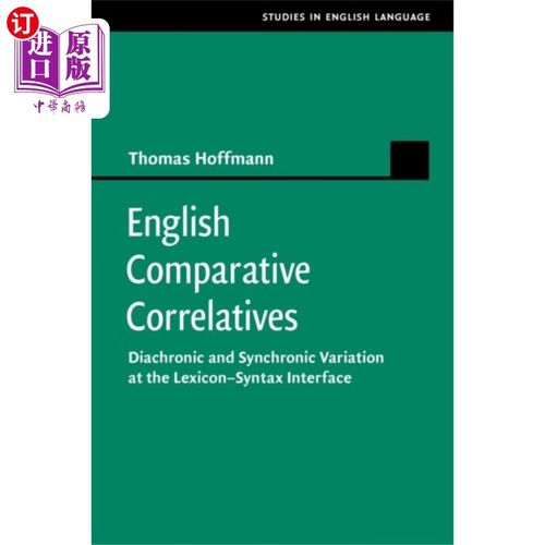 海外直订english comparative correlatives 英语比较关联词