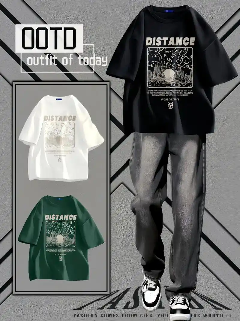 森马潮流宽松t恤