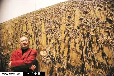 许江画葵之前他创作了一系列废墟