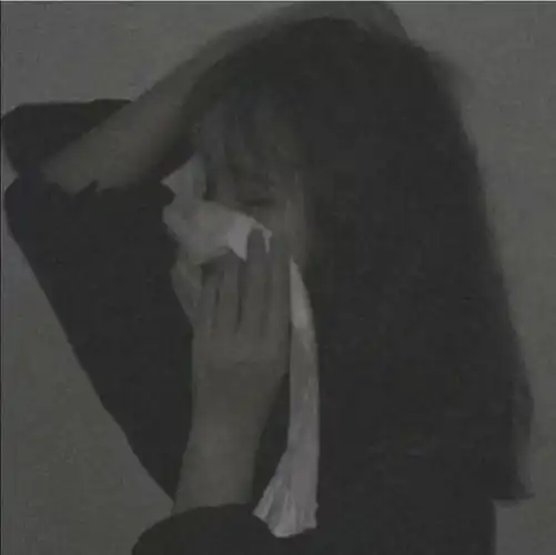 超丧系真人滤镜女生头像