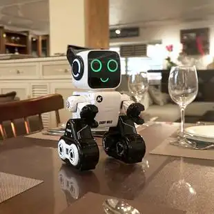 小可爱智能儿童机器人益智声控互动高科技男孩女孩玩具生日礼物