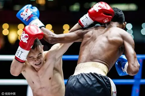 组图-熊朝忠无缘金腰带虽败犹荣 披国旗万人瞩目