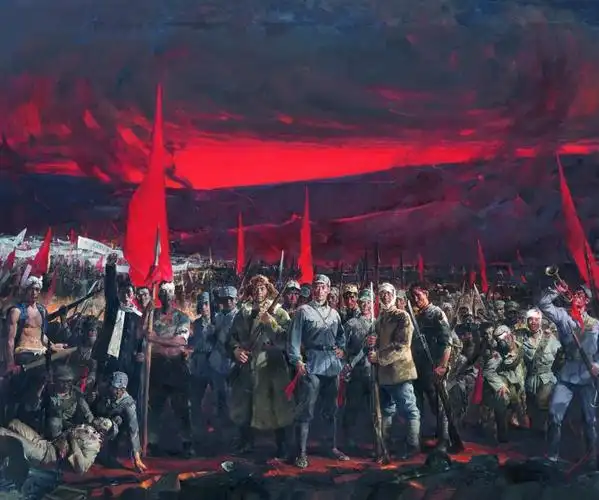 品味红色经典抗战美术经典铭刻记忆树起丰碑