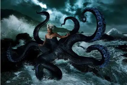 一半人一半八爪鱼的一个动画片人物