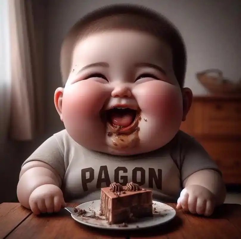 爱吃甜的胖宝宝卡吉米! #图文扶持计划入口 #ai绘画 #萌 - 抖音