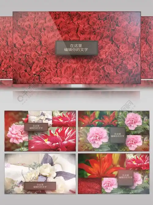 拼接动感婚礼相册写真图片展示ae模板抖音短视频免费下载_aep格式_324