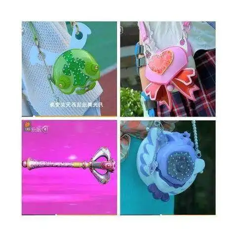 舞法天女朵法拉的变身包玩具包包朵蜜雀星包兔宝喵喵包儿童雪鹿包