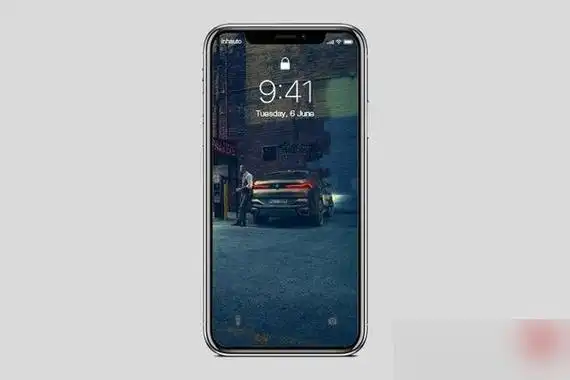 宝马手机壁纸-x6街道系列