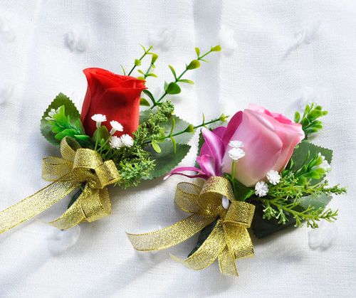 礼仪公司年会胸花开业婚礼颁奖商务会议商务用花