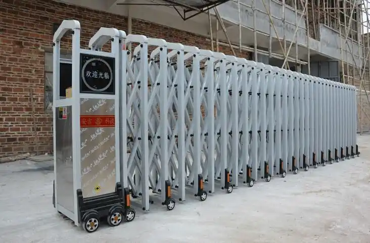 成都电动伸缩门,庭院自动收缩推拉折叠大门