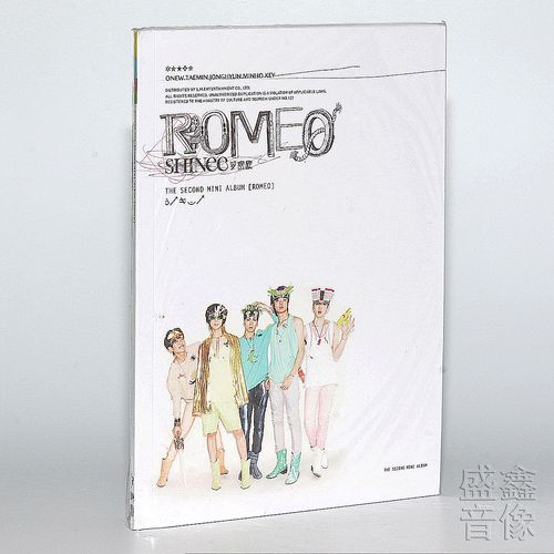 正版 shinee专辑 romeo:罗密欧(cd)唱片