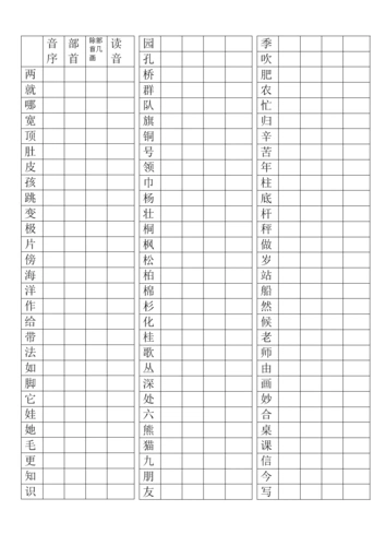 小学语文二年级生字查字典.doc