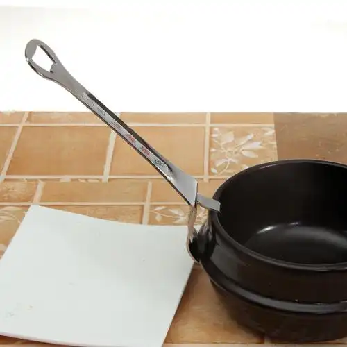 韩式石锅夹子酒起子石锅钢砂锅夹不锈钢砂锅夹子挑砂锅夹子