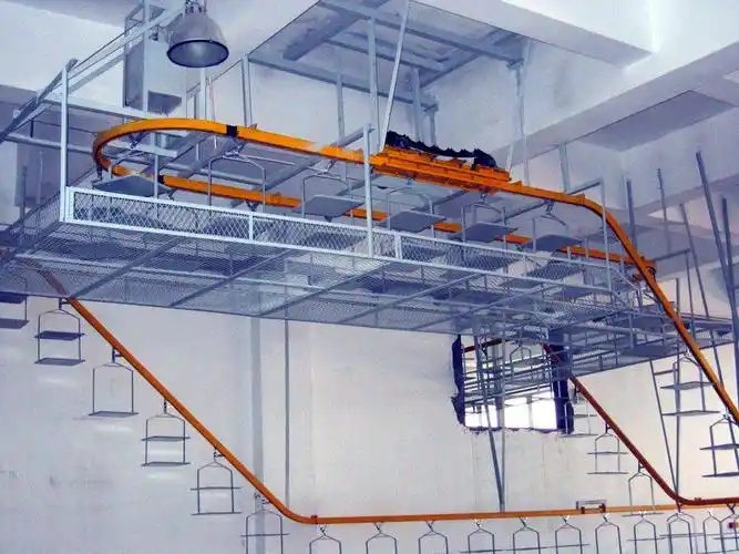 东莞吊挂输送线吊装流水线吊空输送线吊挂烤漆线水濂柜