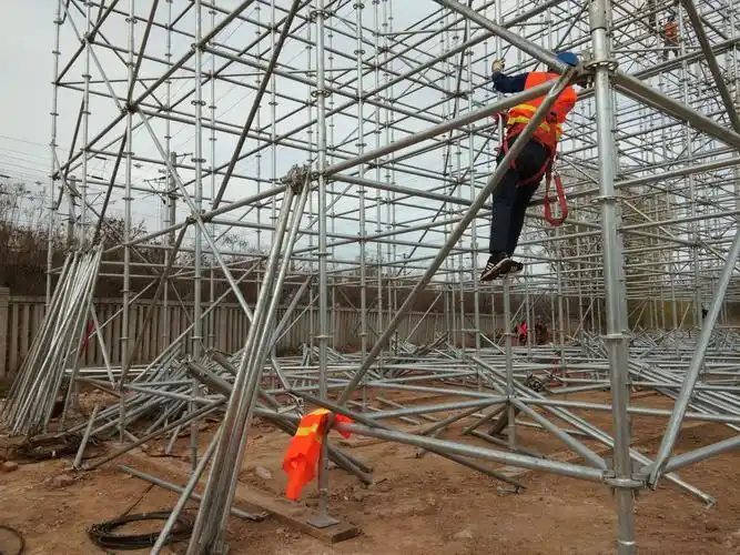 秦王线跨越架搭设进度报告