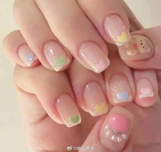 短款美甲##美甲##春日美甲