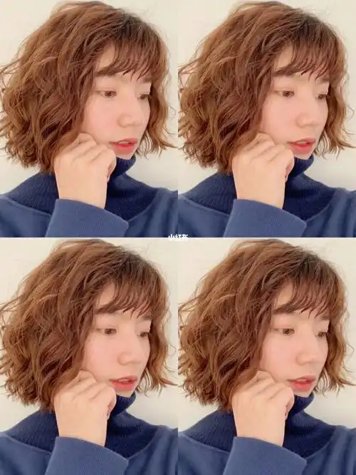 99减龄羊毛卷中短发尴尬期必备法式烫蛋卷头～甜美复古风天津芭比烫