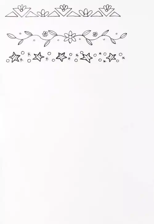 教程| 手抄报边框_步骤