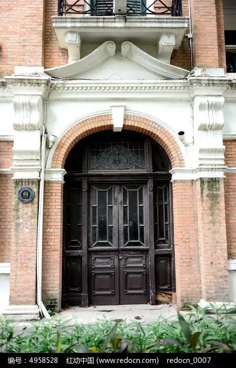 民国时期古建筑大门