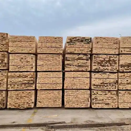 铜陵工地支模板木方条高层基础脚手架木板工程落松木架板图片