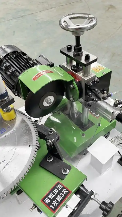全自动磨锯机试机视频