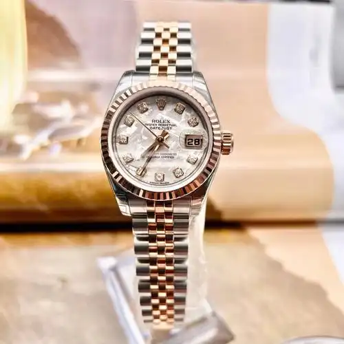 劳力士女装日志型系列179171陨石面