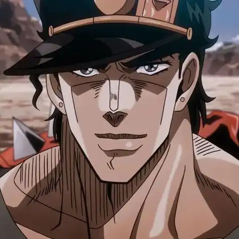 jojo的奇妙冒险空条承太郎最强的劳模动漫头像壁纸自剪