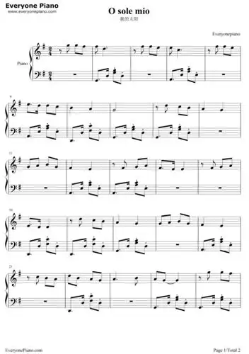 我的太阳-意大利歌曲-eduardo di capua