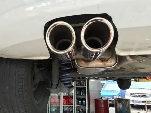 new polo改gti排气,尝试了两种方案