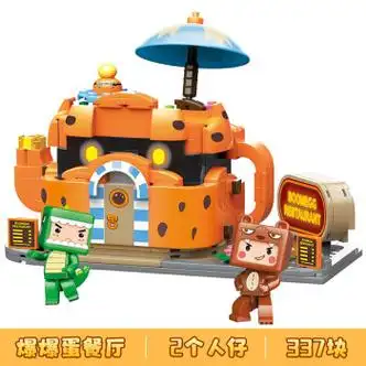 乐高乐新积木迷你世界迷萌小窝卡通人仔儿童高难度拼装玩具72025 迷萌