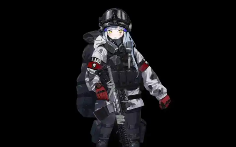 [在codm中还原少女前线的枪械]no.3 hk416 獠牙.