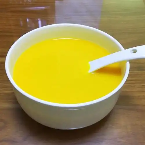 南瓜玉米糊,颜色金黄,顺滑好喝