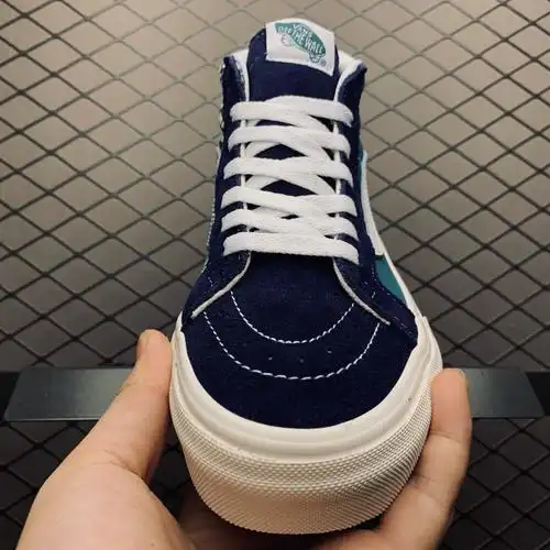 万斯sk8-mid reissue 中帮硫化休闲板鞋 尺码:35 36 36.5 37 38 38.