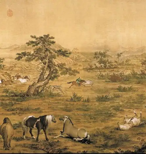 清 郎世宁《百骏图》长卷高清版【组图】 - 石庆 - 石庆的博客