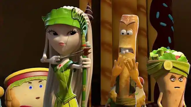 美食大冒险:对方拥有邪恶力量,根本打不过他,但巧巧竟妥协了?