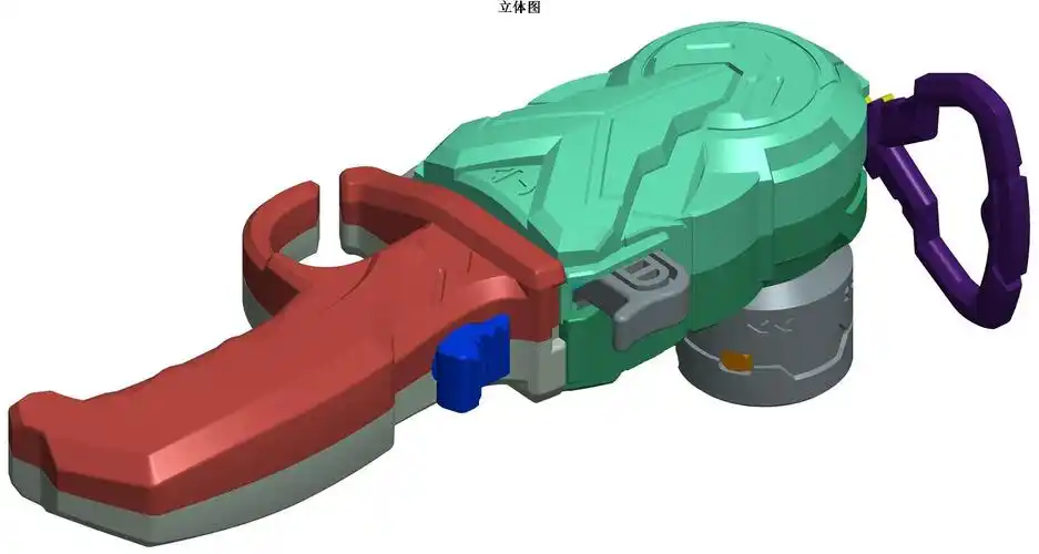 玩具陀螺发射器(标准翻转)