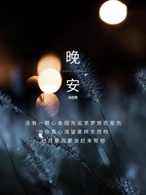 暖暖的晚安日签