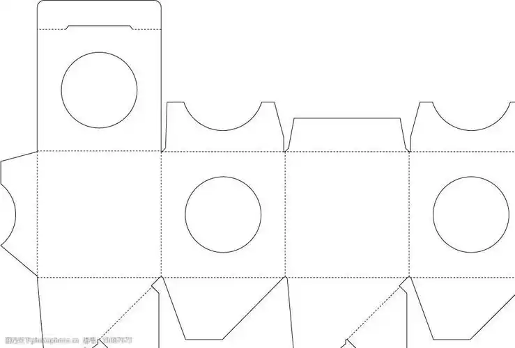 包装结构图图片