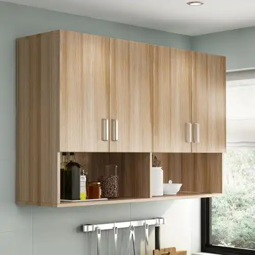 厨房吊柜墙壁柜墙上橱柜浴室壁挂置物柜阳台挂墙式储物柜简约欧式