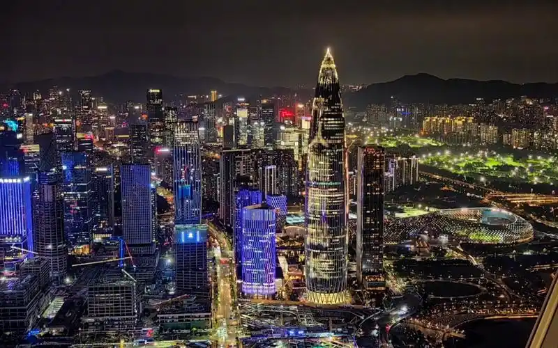 深圳夜景,不一样的烟火